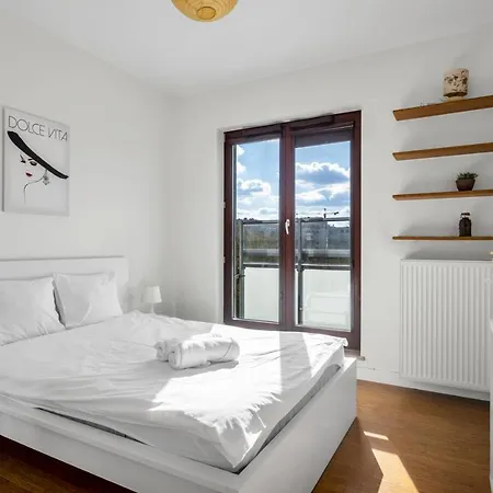 1Br New Apt 20Min Centre Parking Warsaw Exterior photo